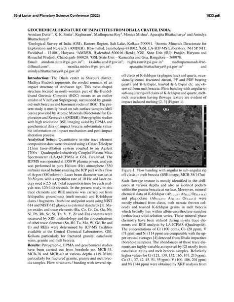 ImpactCrateringanditsGeochemicalSignature